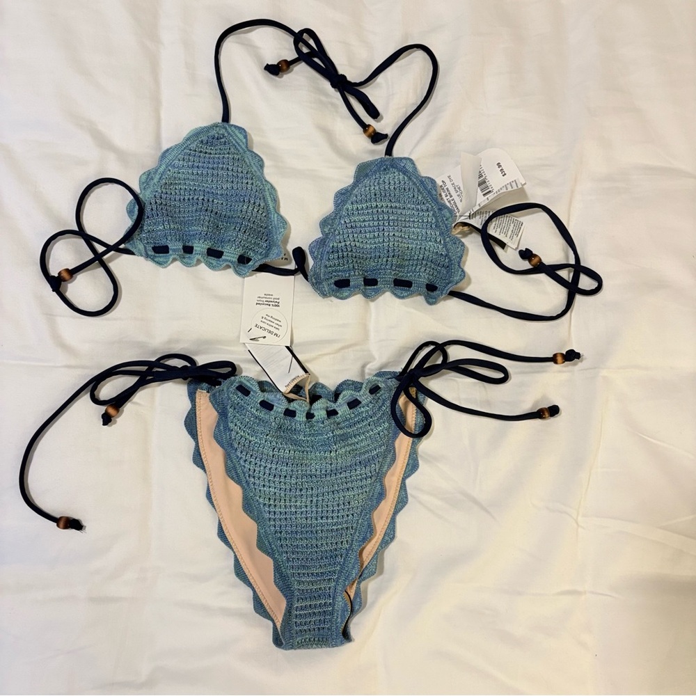 Cotton On Body Blue Knit Bikini